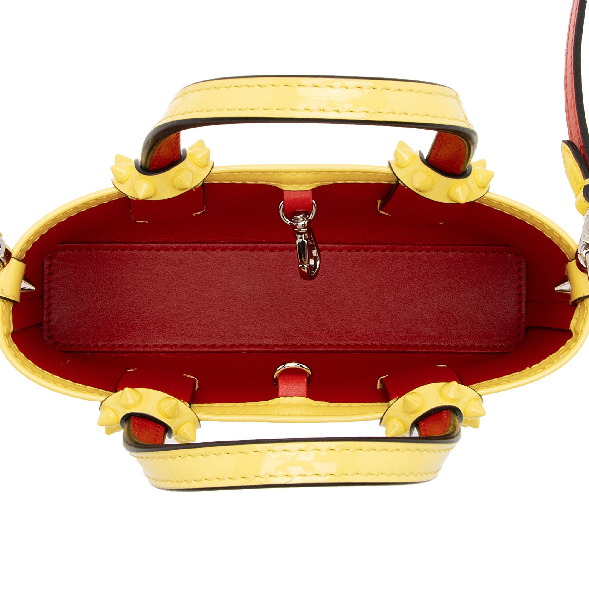 Christian Louboutin Patent Leather Cabata Nano Tote