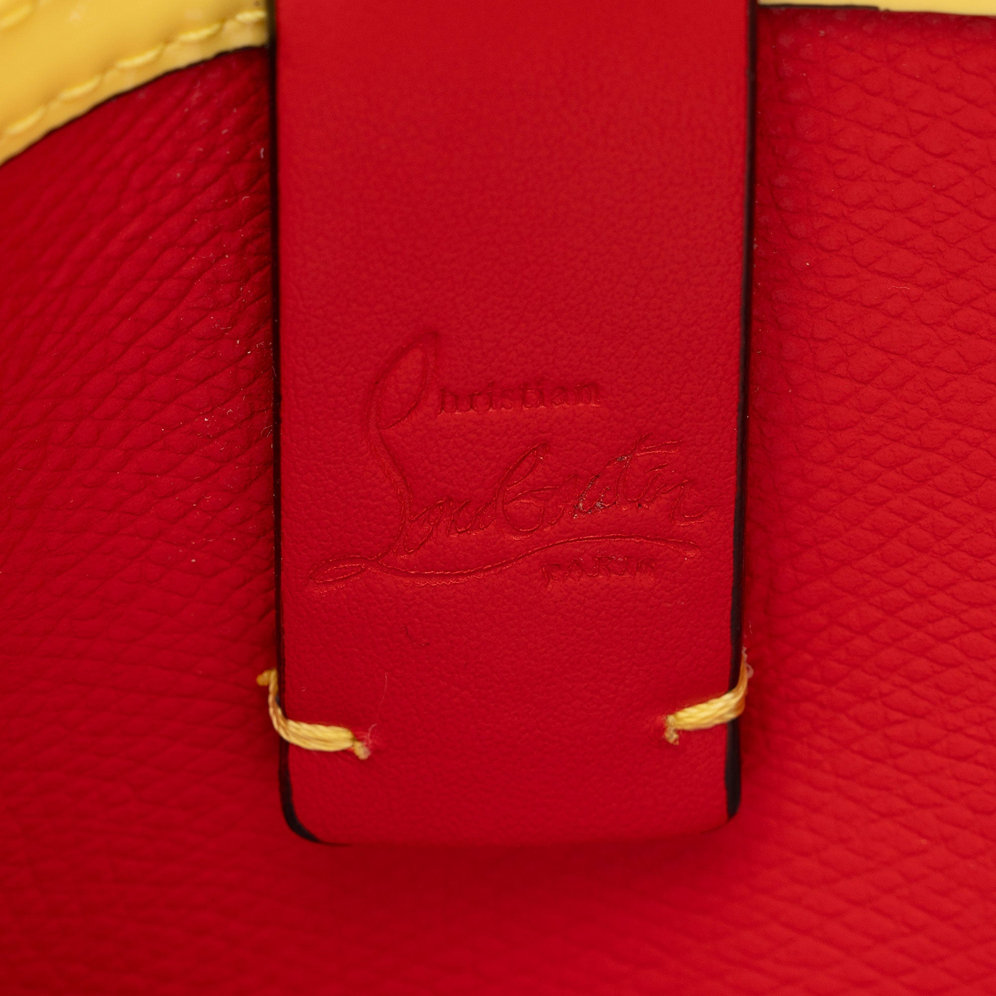 Christian Louboutin Patent Leather Cabata Nano Tote