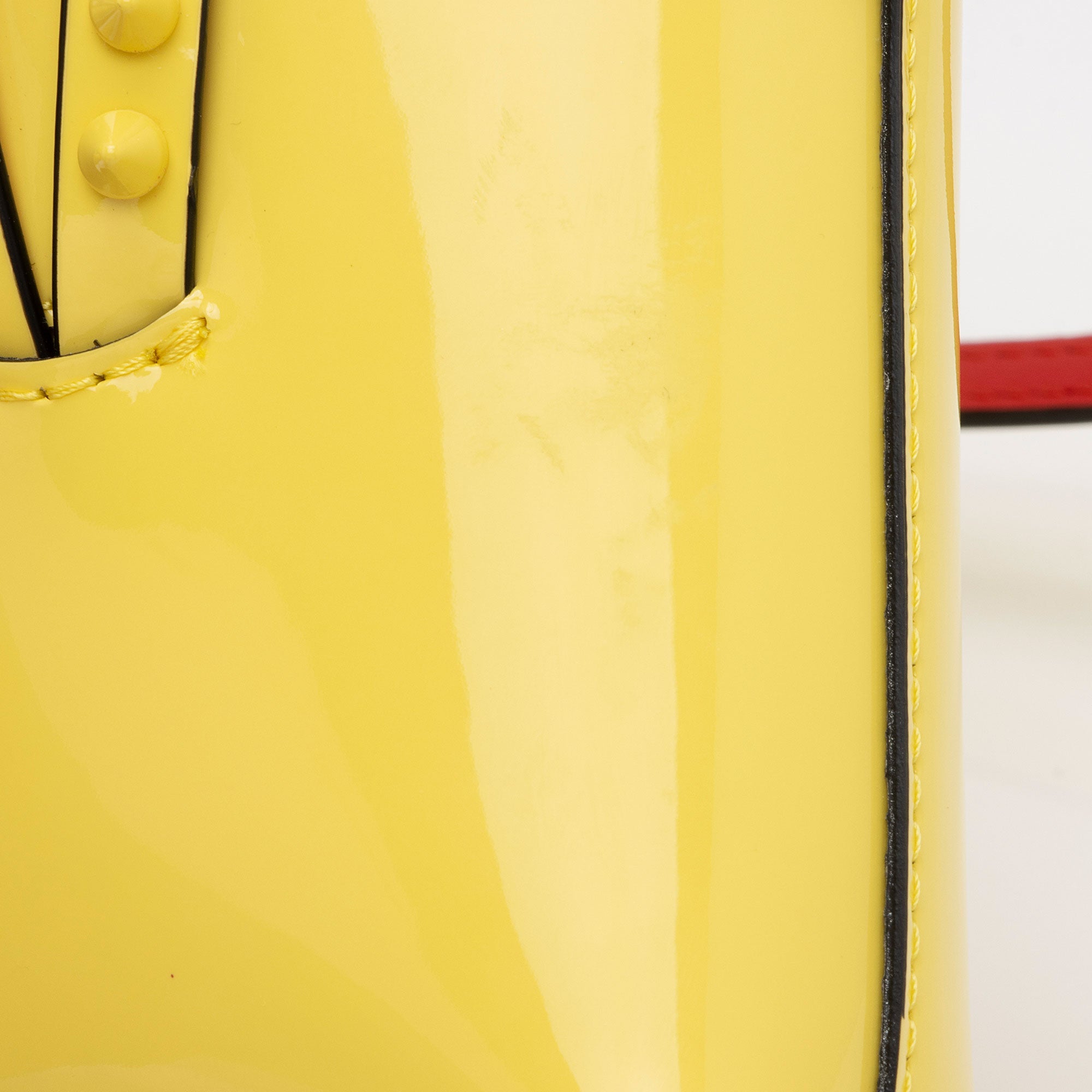 Christian Louboutin Patent Leather Cabata Nano Tote