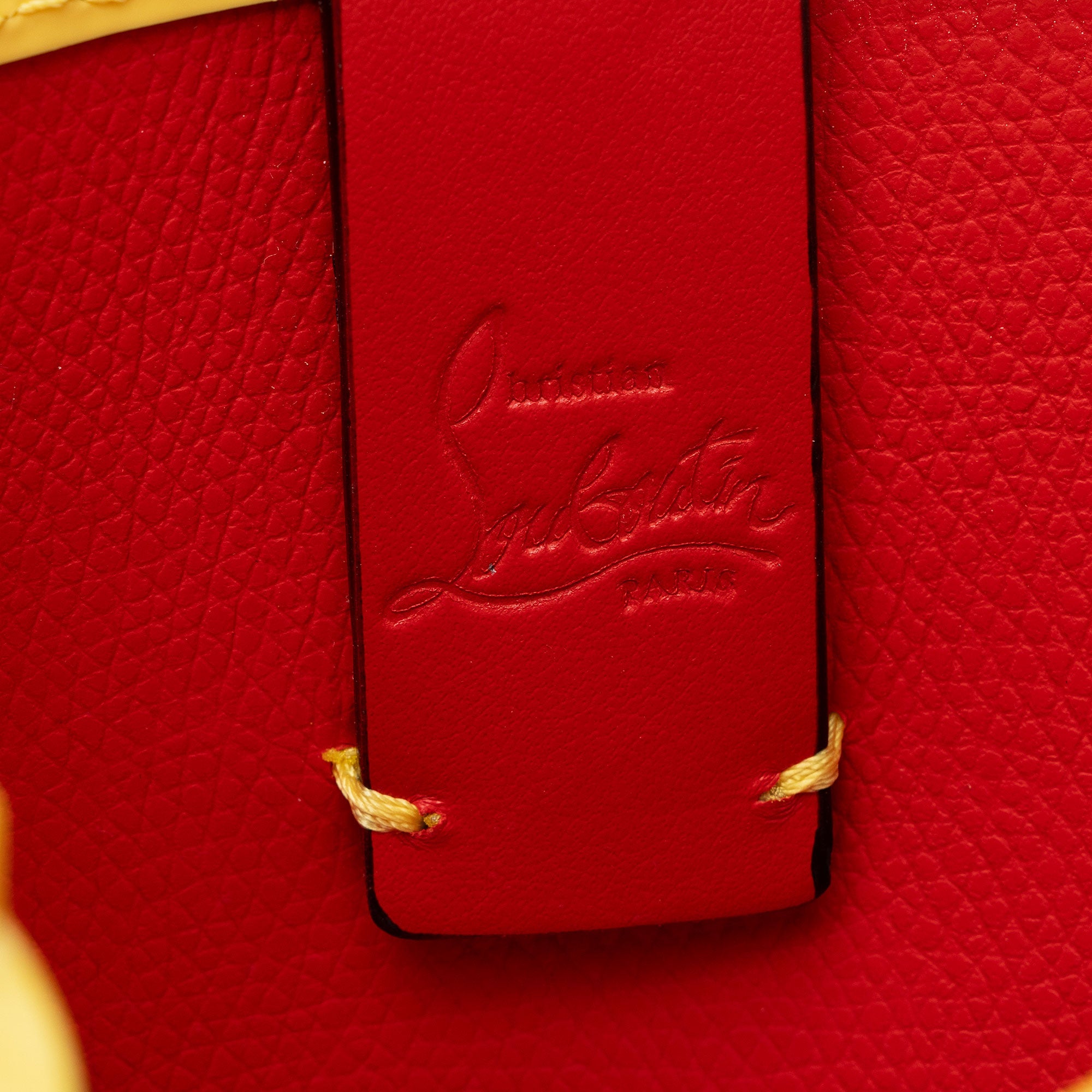 Christian Louboutin Patent Leather Cabata Nano Tote