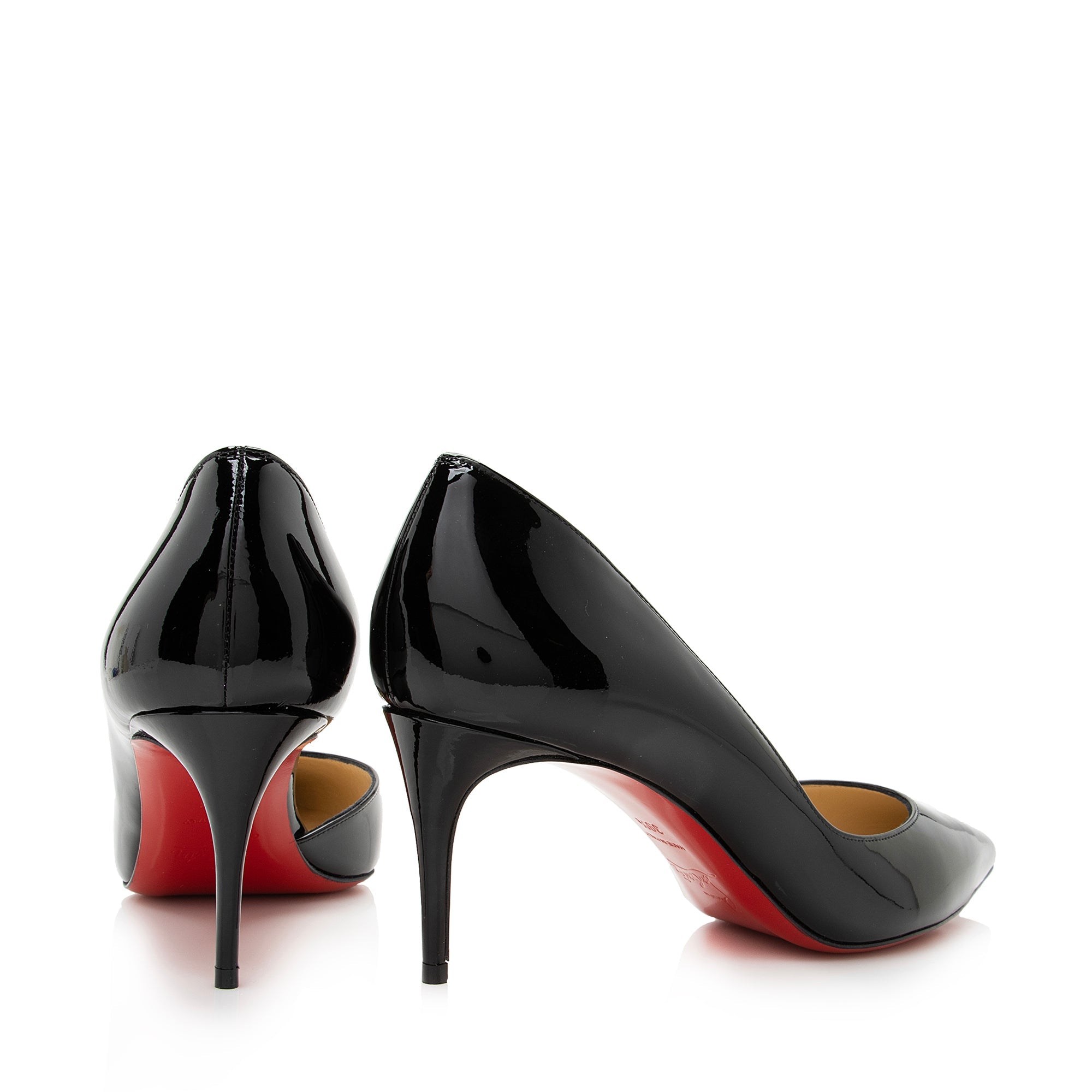 Christian Louboutin Patent Leather Iriza Pumps - Size 9.5 / 39.5 (SHF-22730)