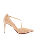 Christian Louboutin Patent Leather Jumping 100mm Pumps - Size 7.5 / 37.5 (SHF-18619)