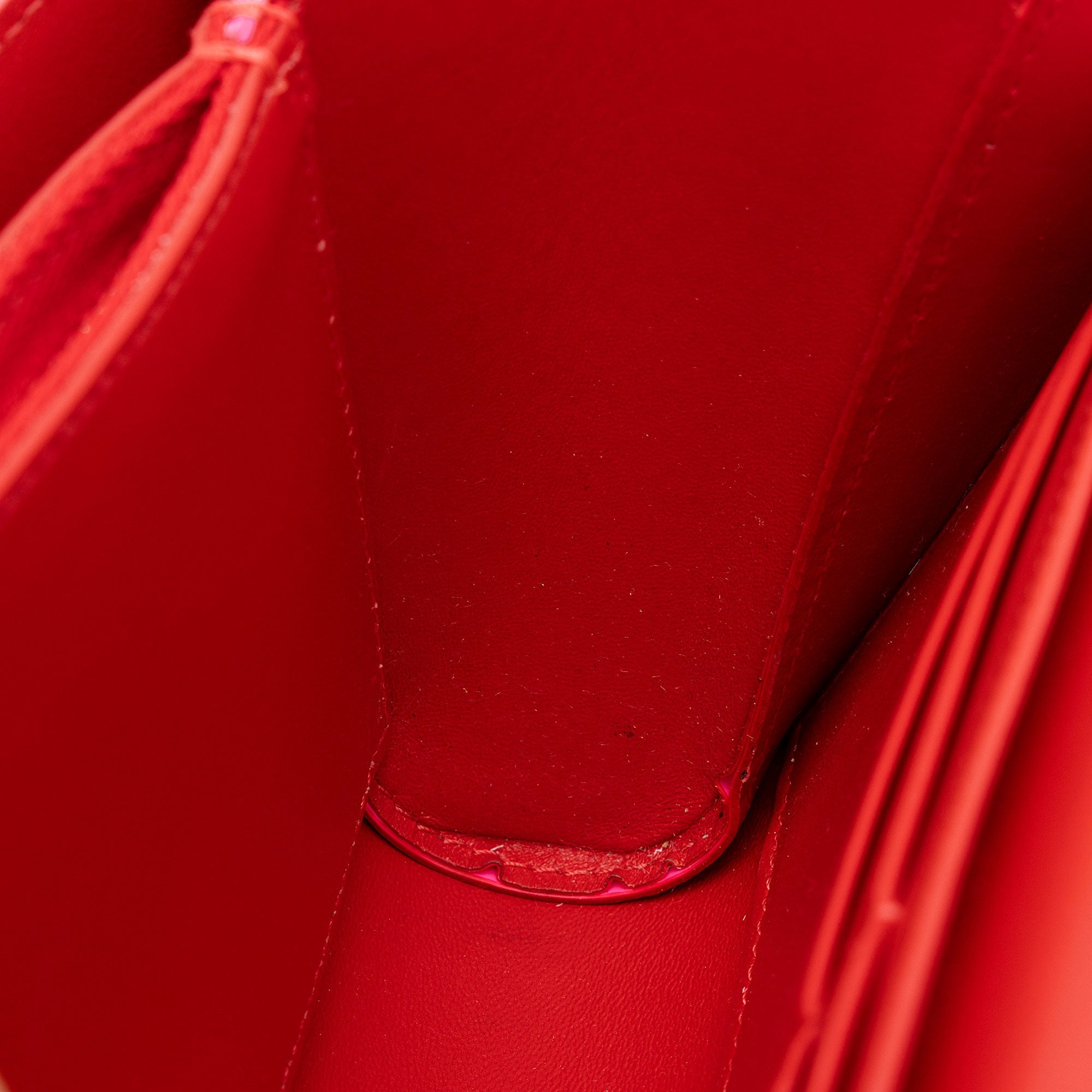 Christian Louboutin Patent Leather Loubi154 Chain Wallet