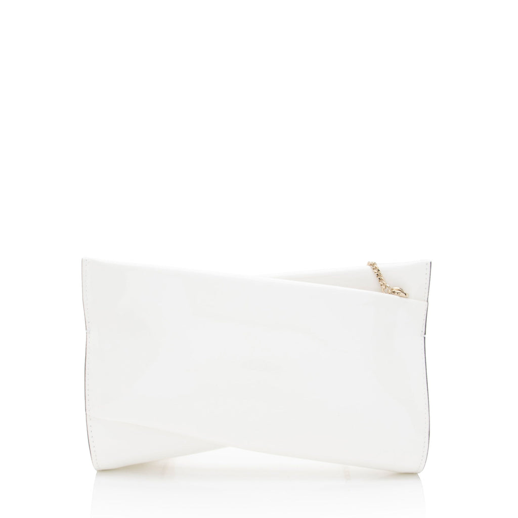 Christian Louboutin Patent Leather Loubitwist Clutch