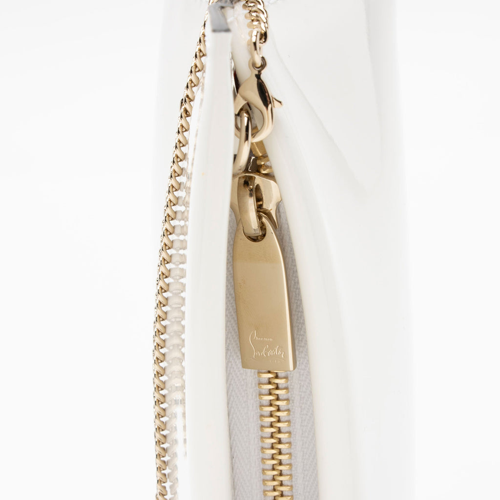 Christian Louboutin Patent Leather Loubitwist Clutch