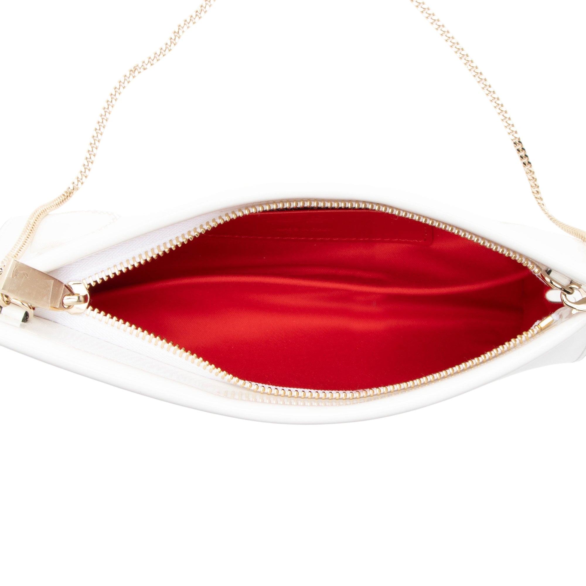 Christian Louboutin Patent Leather Loubitwist Clutch