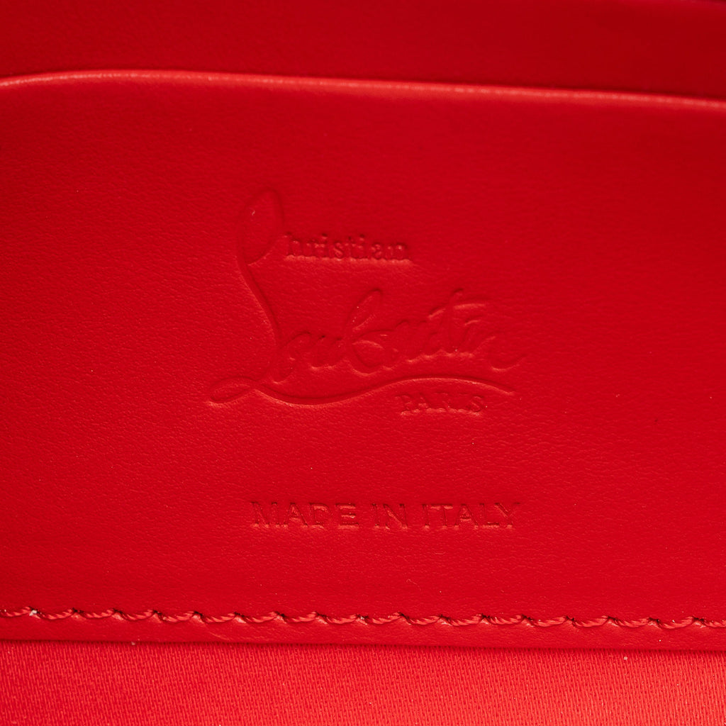 Christian Louboutin Patent Leather Loubitwist Clutch