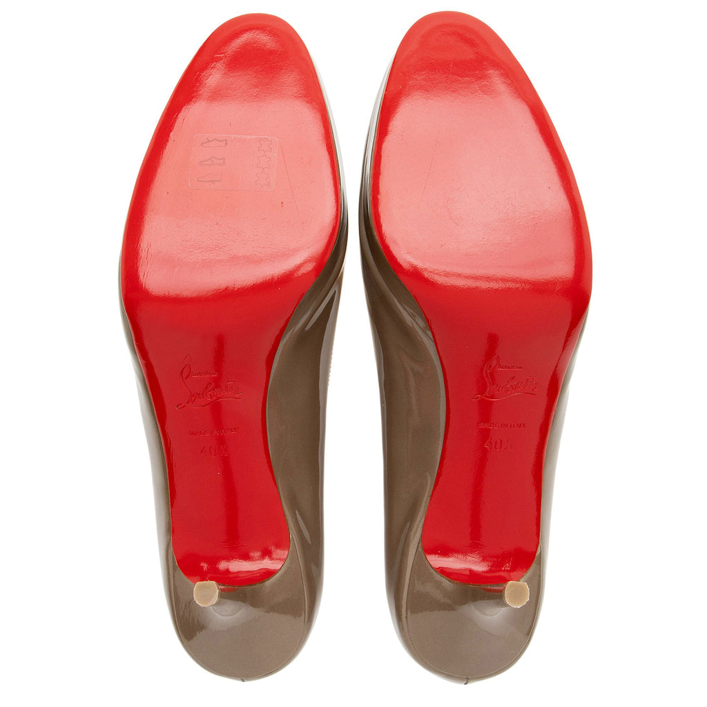 Christian Louboutin Patent Leather New Simple Pumps - Size 10.5 / 40.5