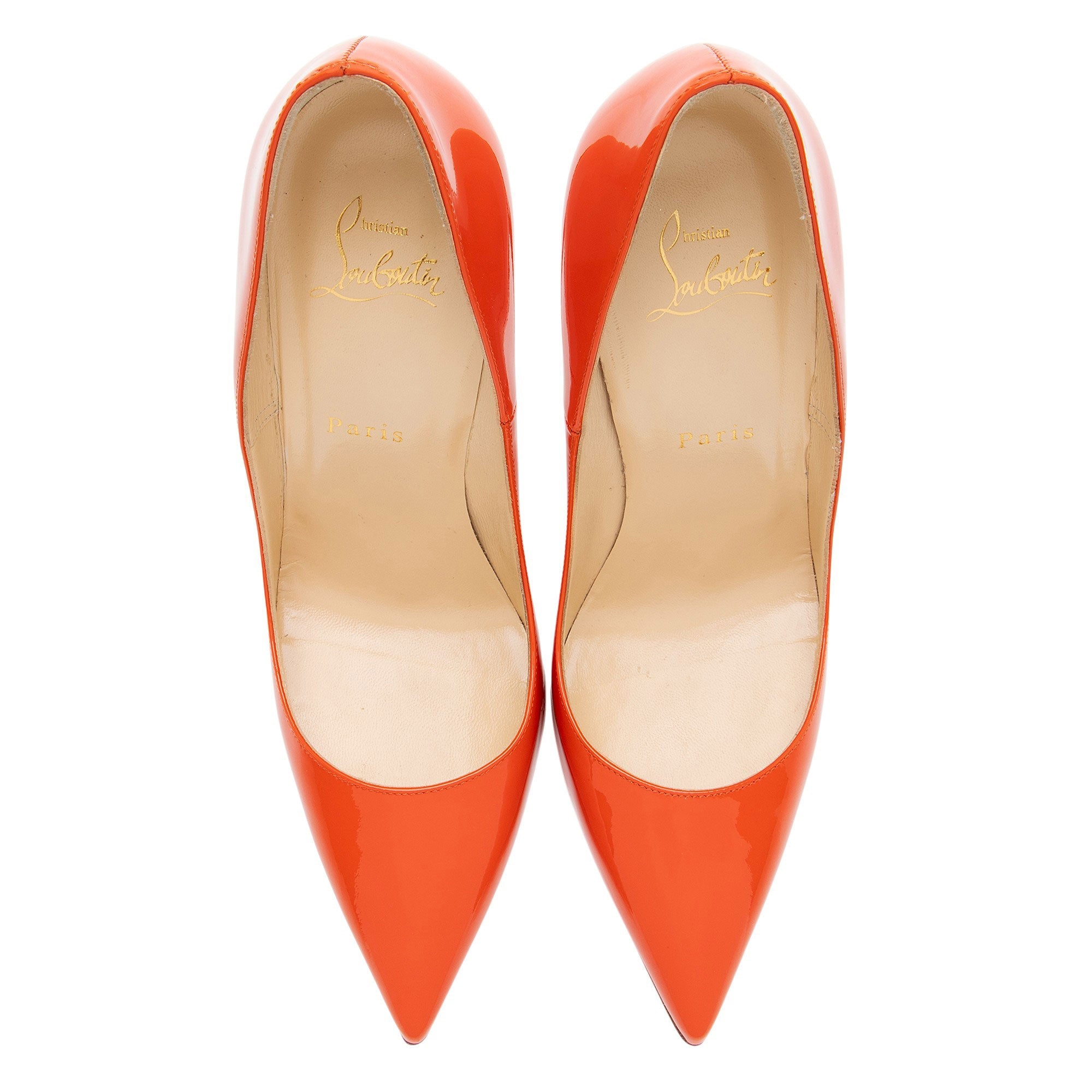 Christian Louboutin Patent Leather So Kate Pumps - Size 10 / 40