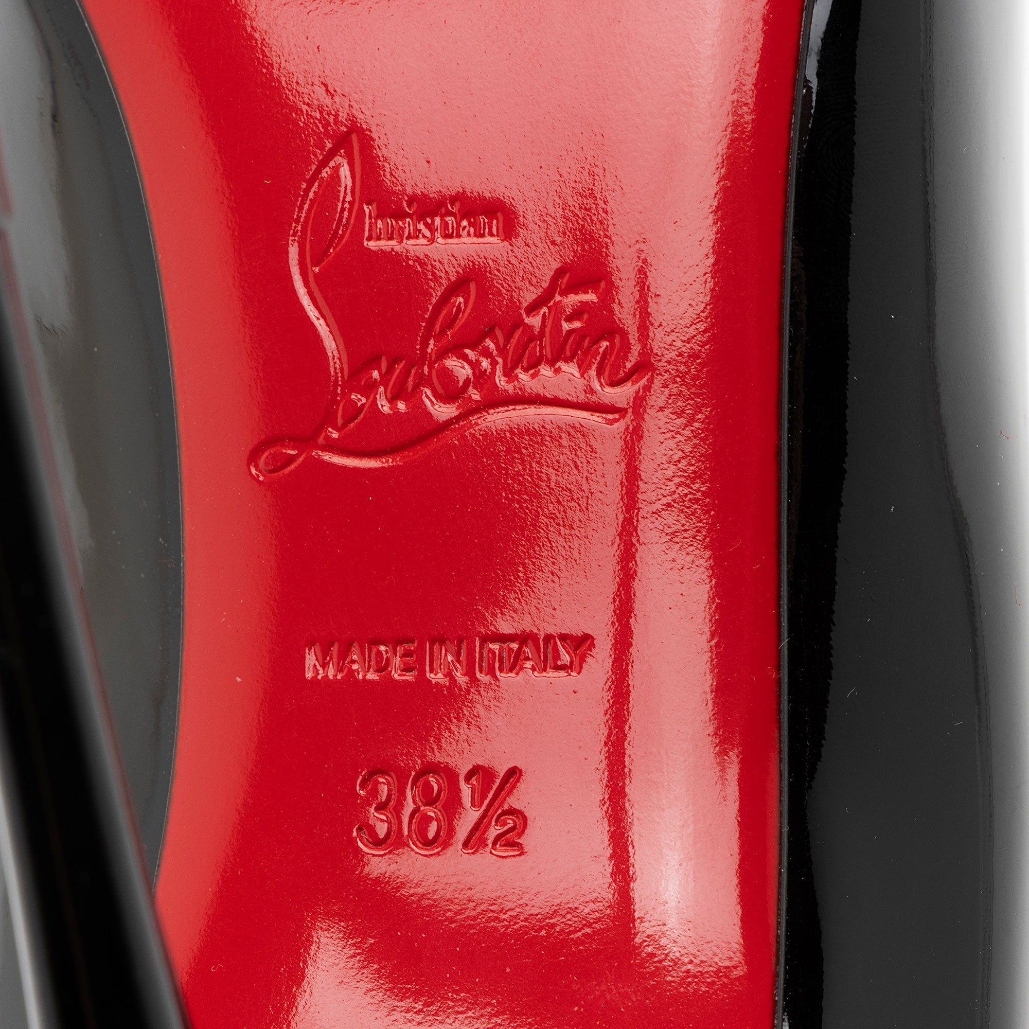 Christian Louboutin Patent Leather So Kate Pumps - Size 8.5 / 38.5