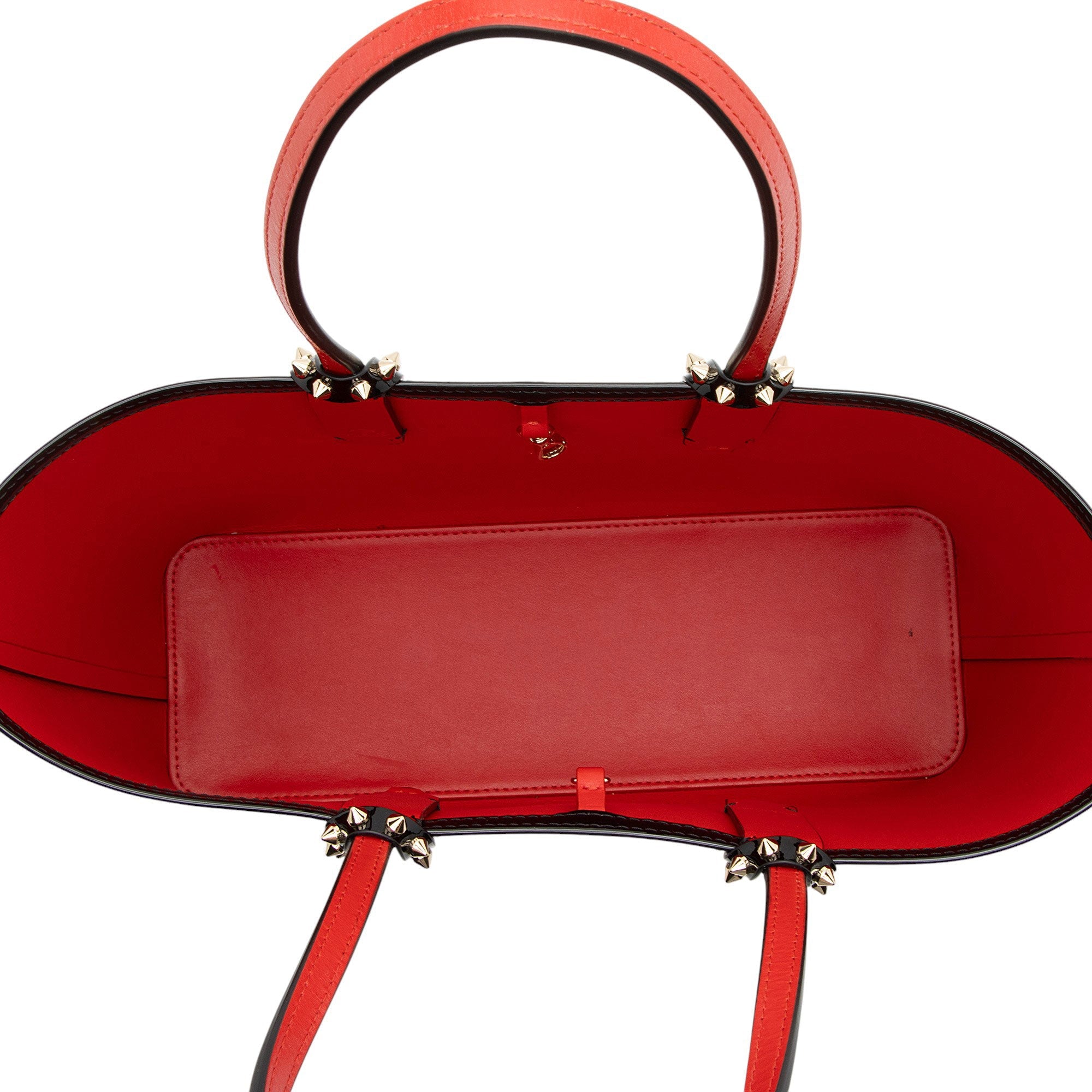 Christian Louboutin Patent Leather Starlight Cabata Small Tote