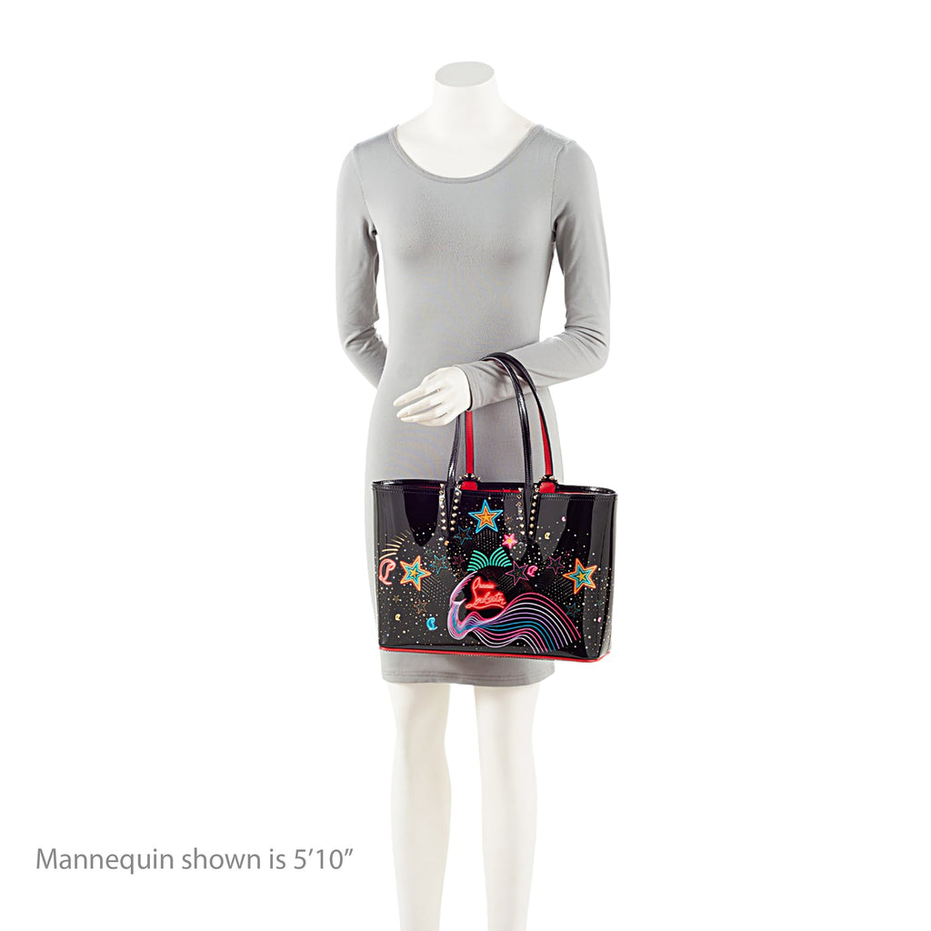 Christian Louboutin Patent Leather Starlight Cabata Small Tote