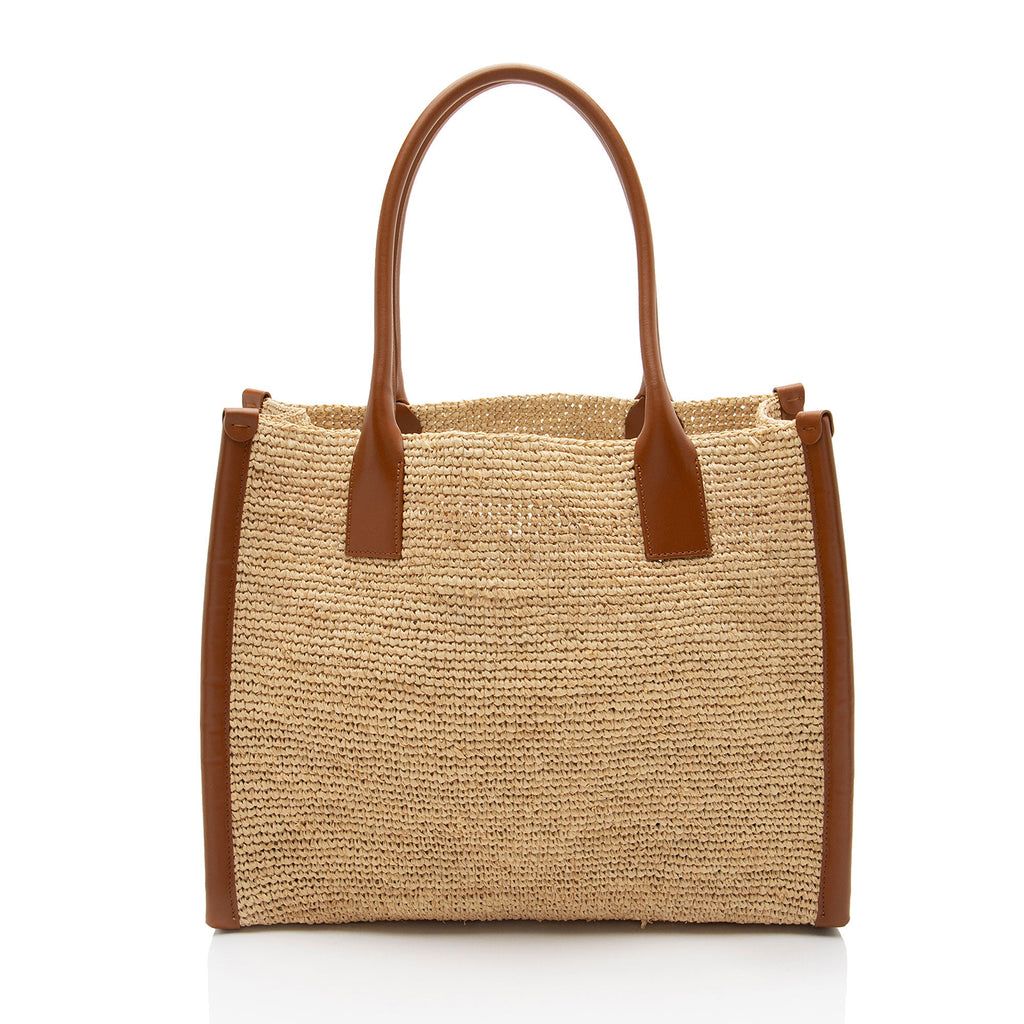 Christian Louboutin Raffia By My Side Large Tote