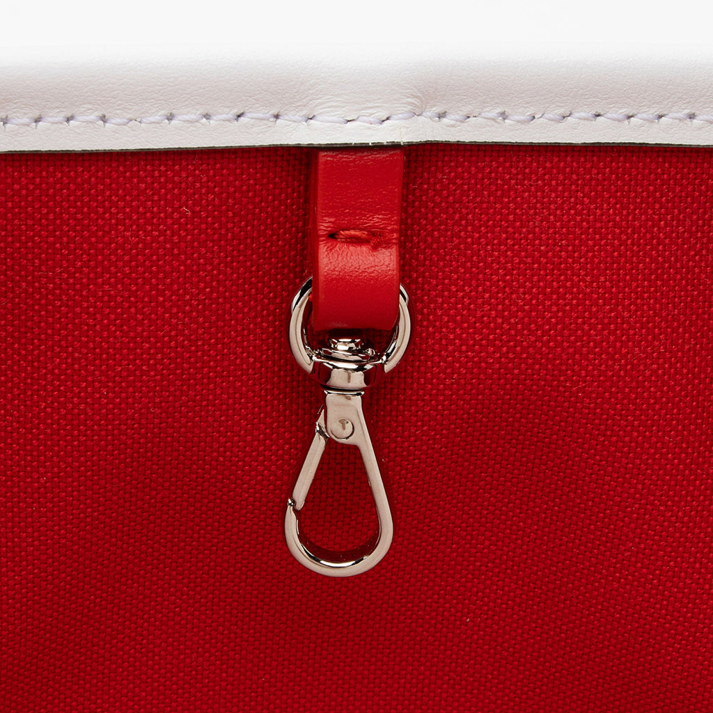 Christian Louboutin Toile Monogram Calfskin Cabata Tote (SHF-2mPGkk)