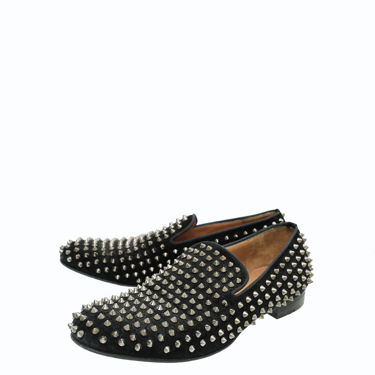Christian Louboutin Black Dandelion Spikes 42