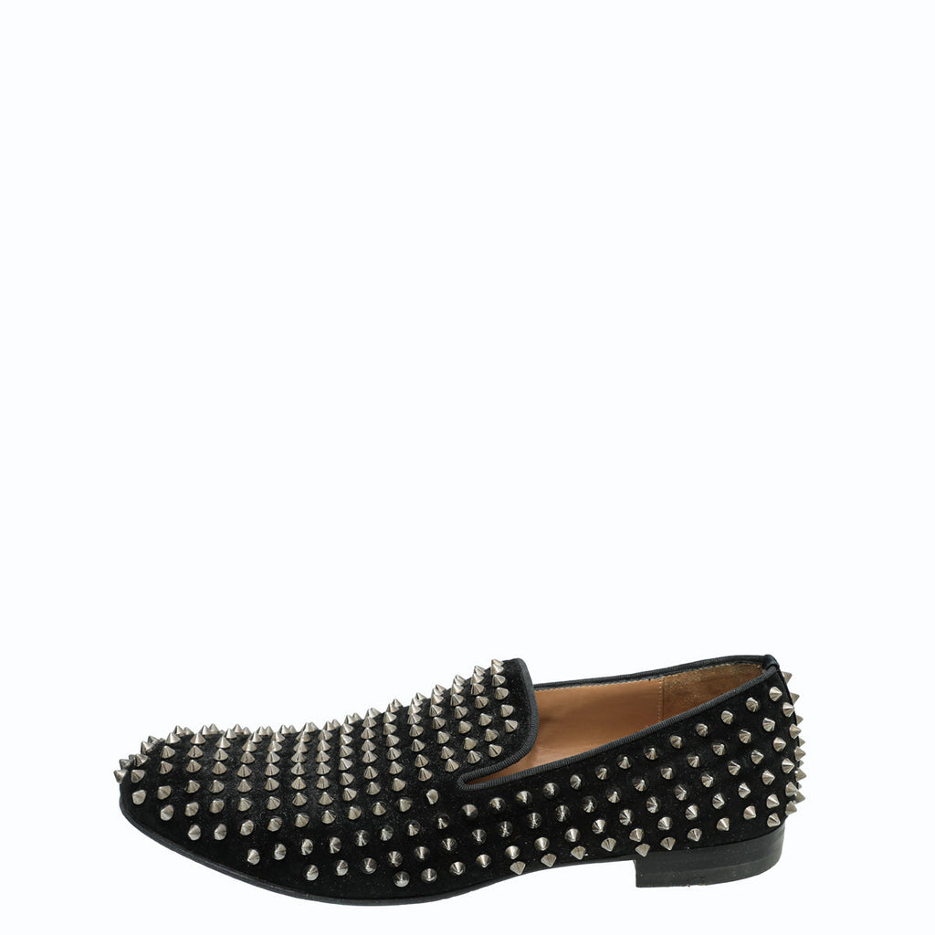 Christian Louboutin Black Dandelion Spikes 42