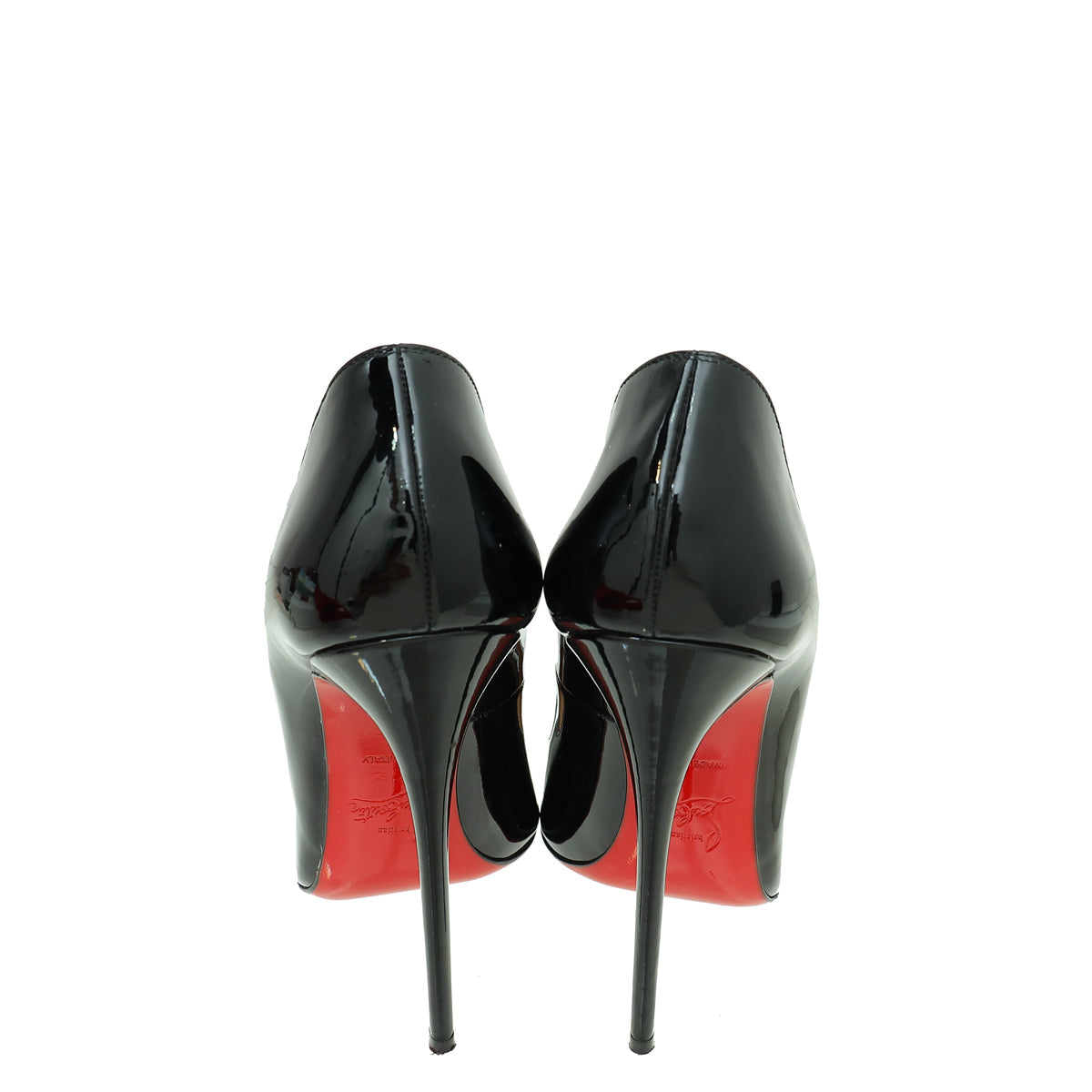 Christian Louboutin Black Hot Chick 120 Pumps 37