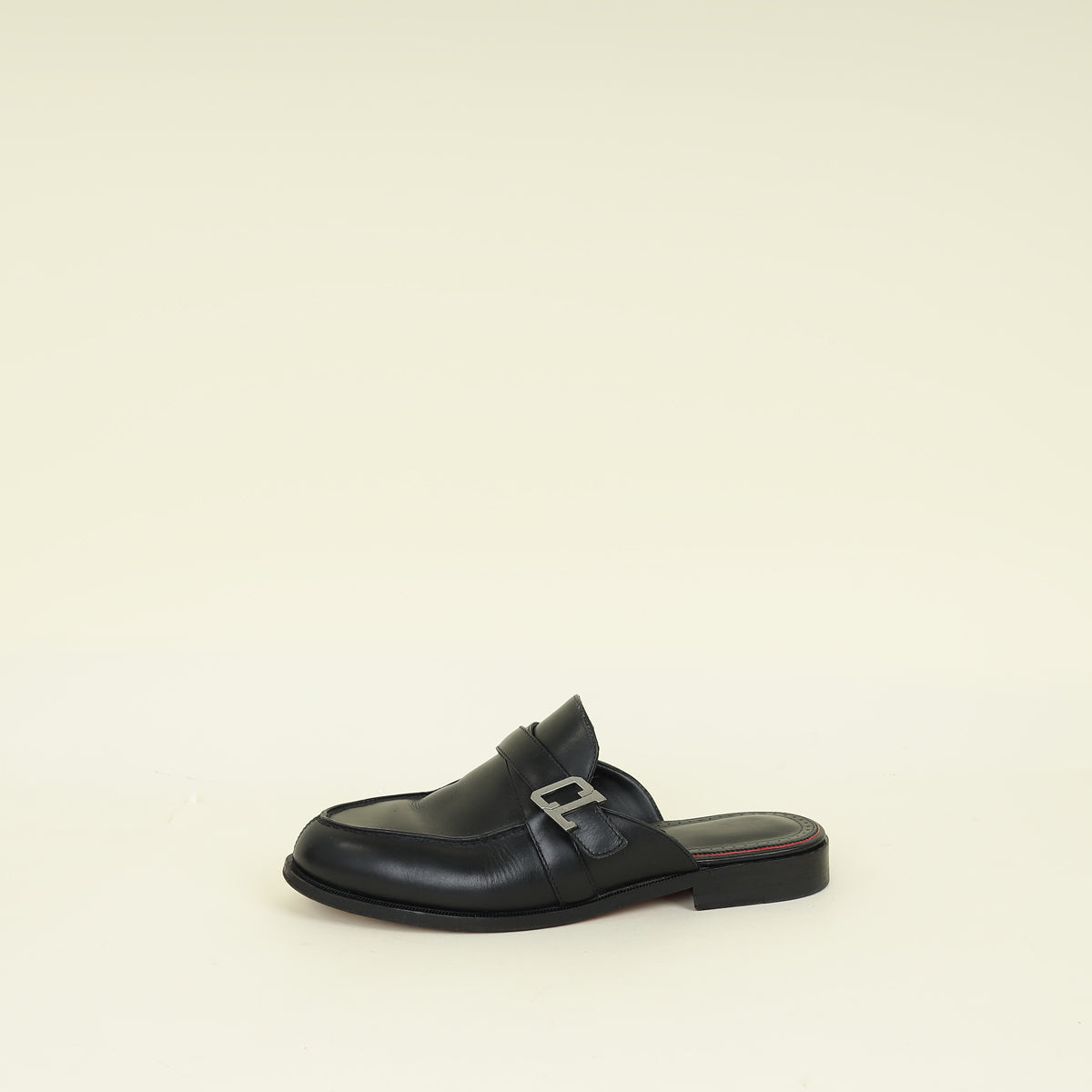 Christian Louboutin Black Muloman Men's Mules 41.5