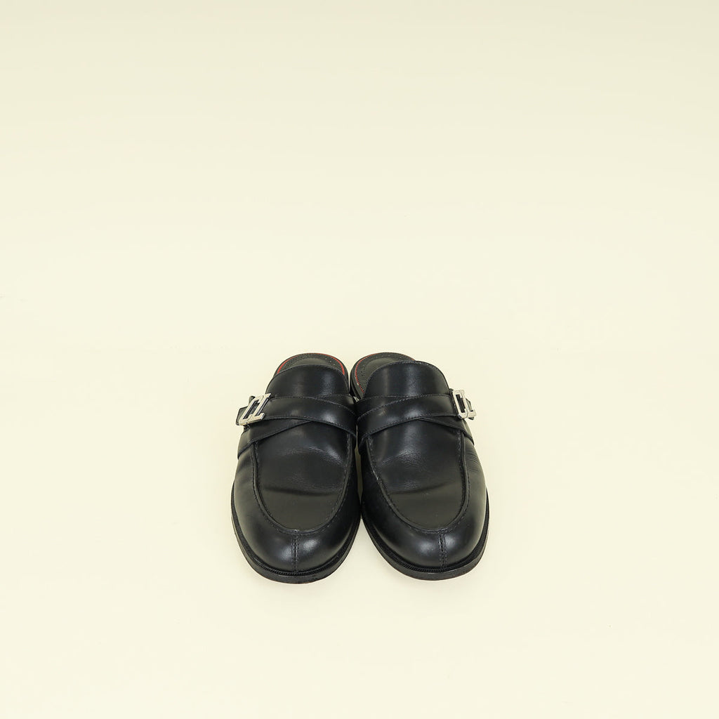 Christian Louboutin Black Muloman Men's Mules 41.5