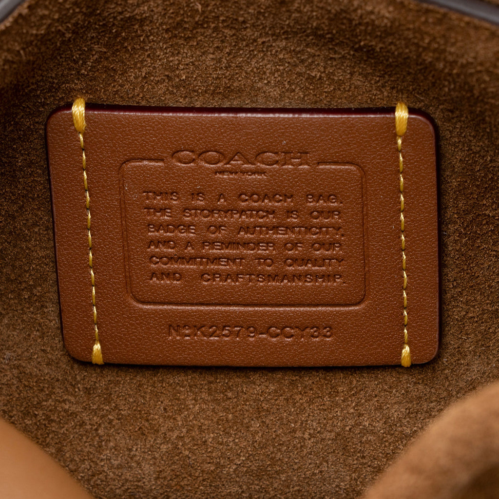 Coach Suede Lana 19 Shoulder Bag