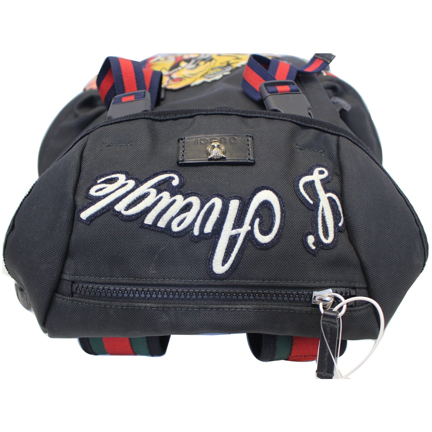 GUCCI Techpack Backpack with Embroidery Men's Backpack Bag 429037