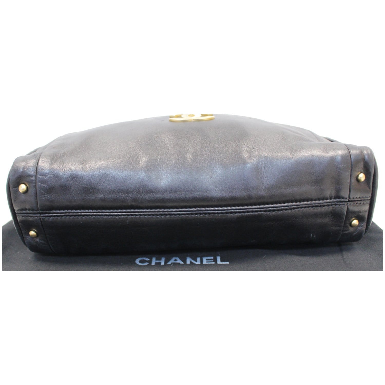 CHANEL CC Classic Small Lambskin Shoulder Bag Black