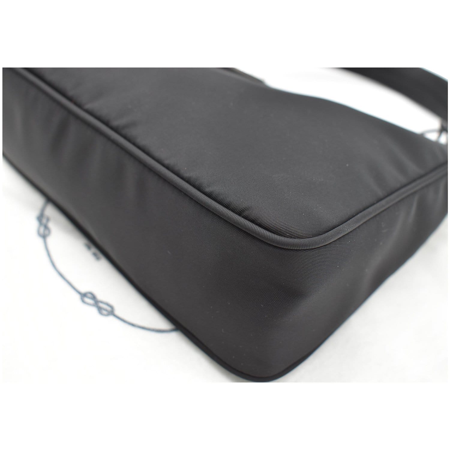 PRADA Re-Edition 2000 Mini Nylon Shoulder Bag Black