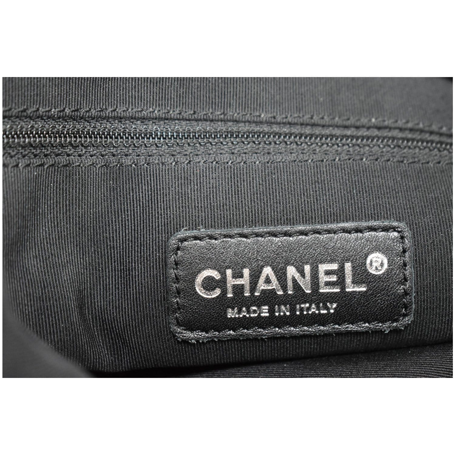CHANEL 31 Small CC Caviar Leather Hobo Bag Grey