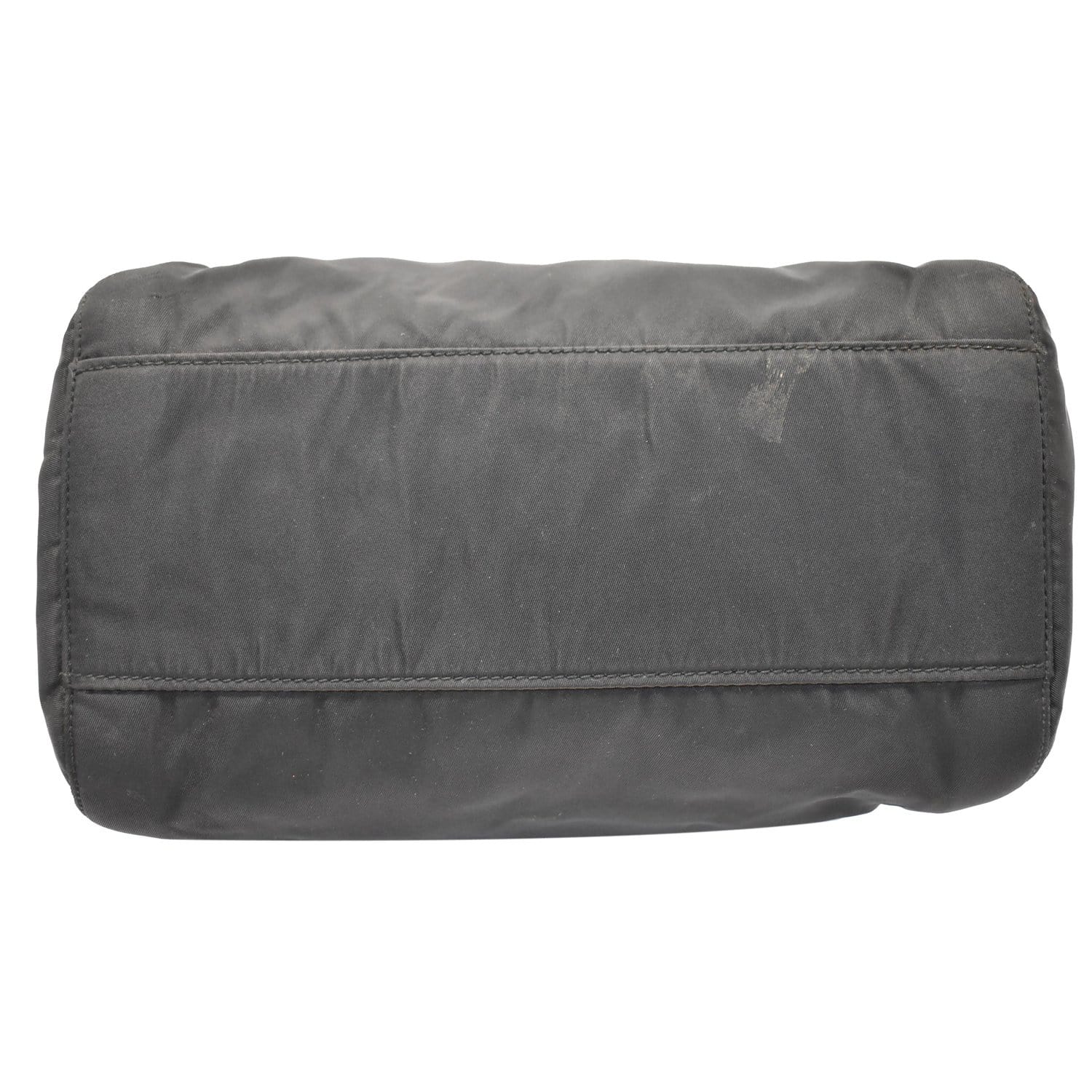PRADA Tessuto Nylon Tote Shoulder Bag Black