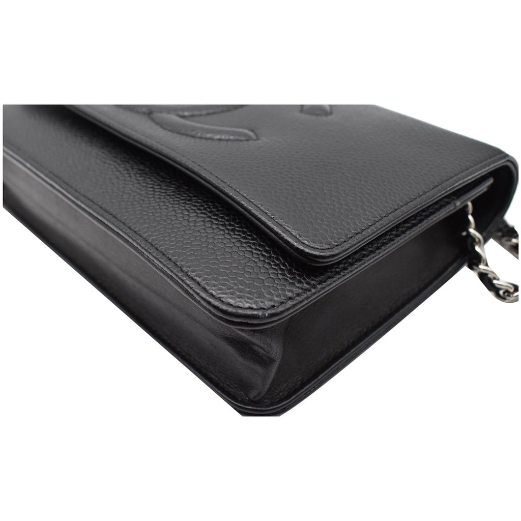 CHANEL Timeless CC WOC Caviar Leather Crossbody Bag Black