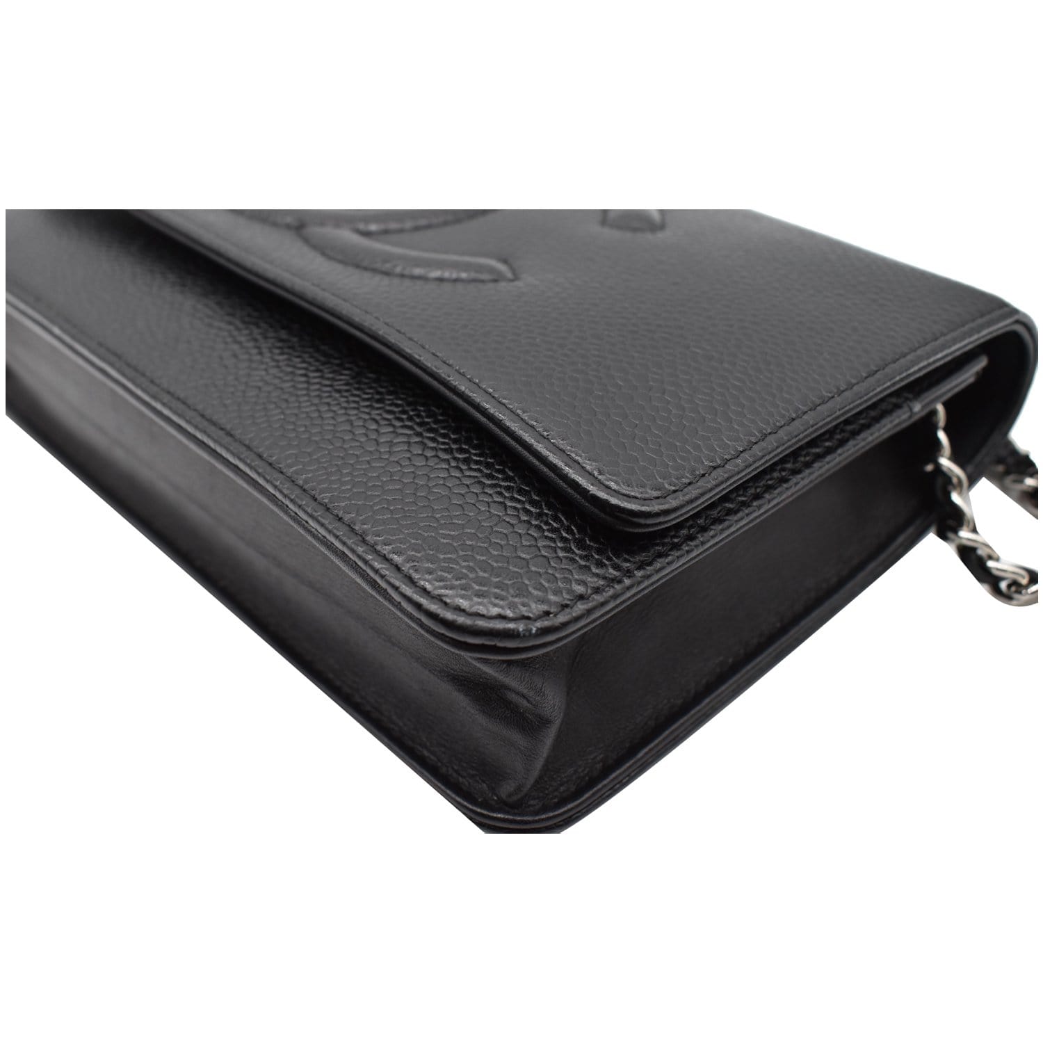 CHANEL Timeless CC WOC Caviar Leather Crossbody Bag Black