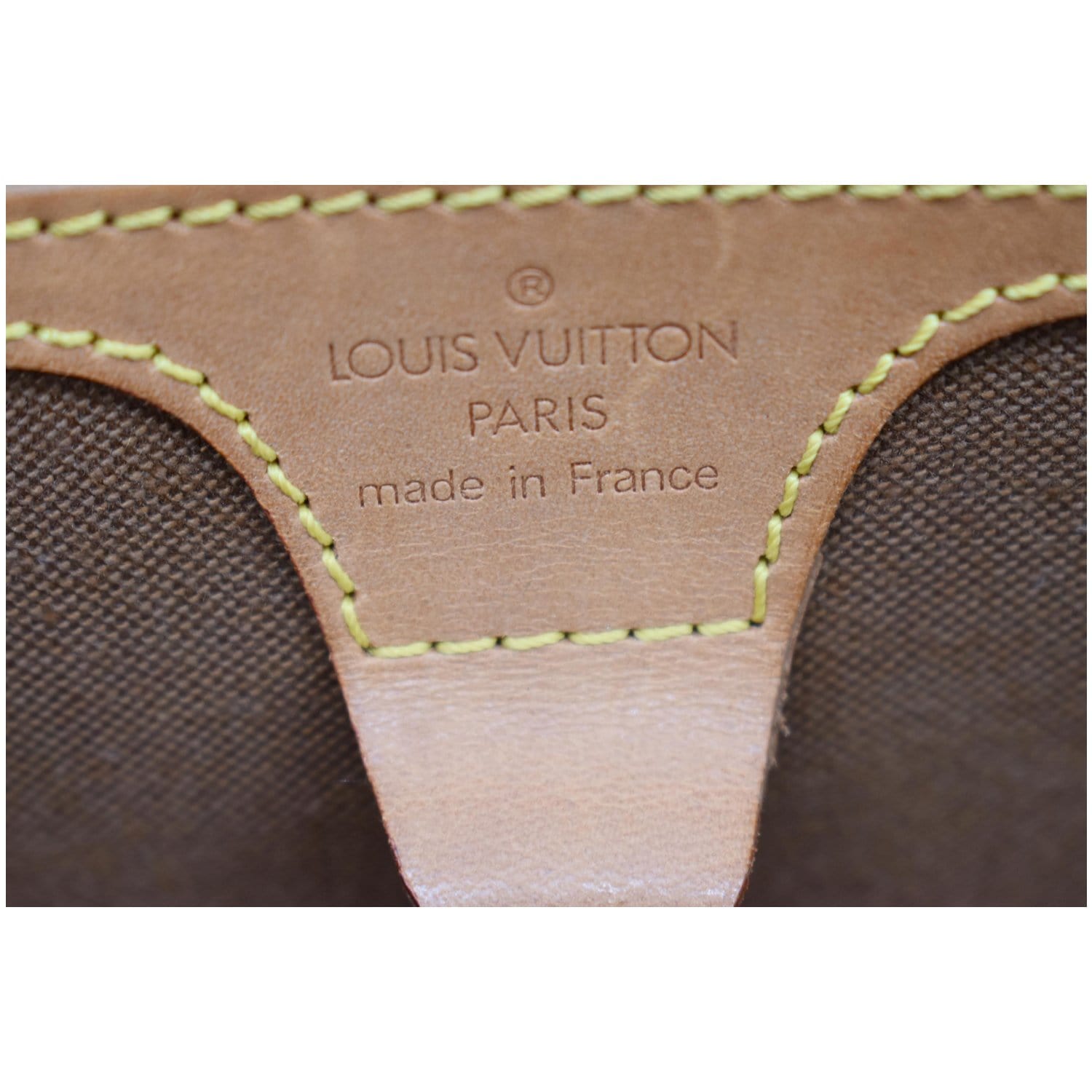 LOUIS VUITTON Ellipse Sac A Dos Monogram Canvas Backpack Bag Brown