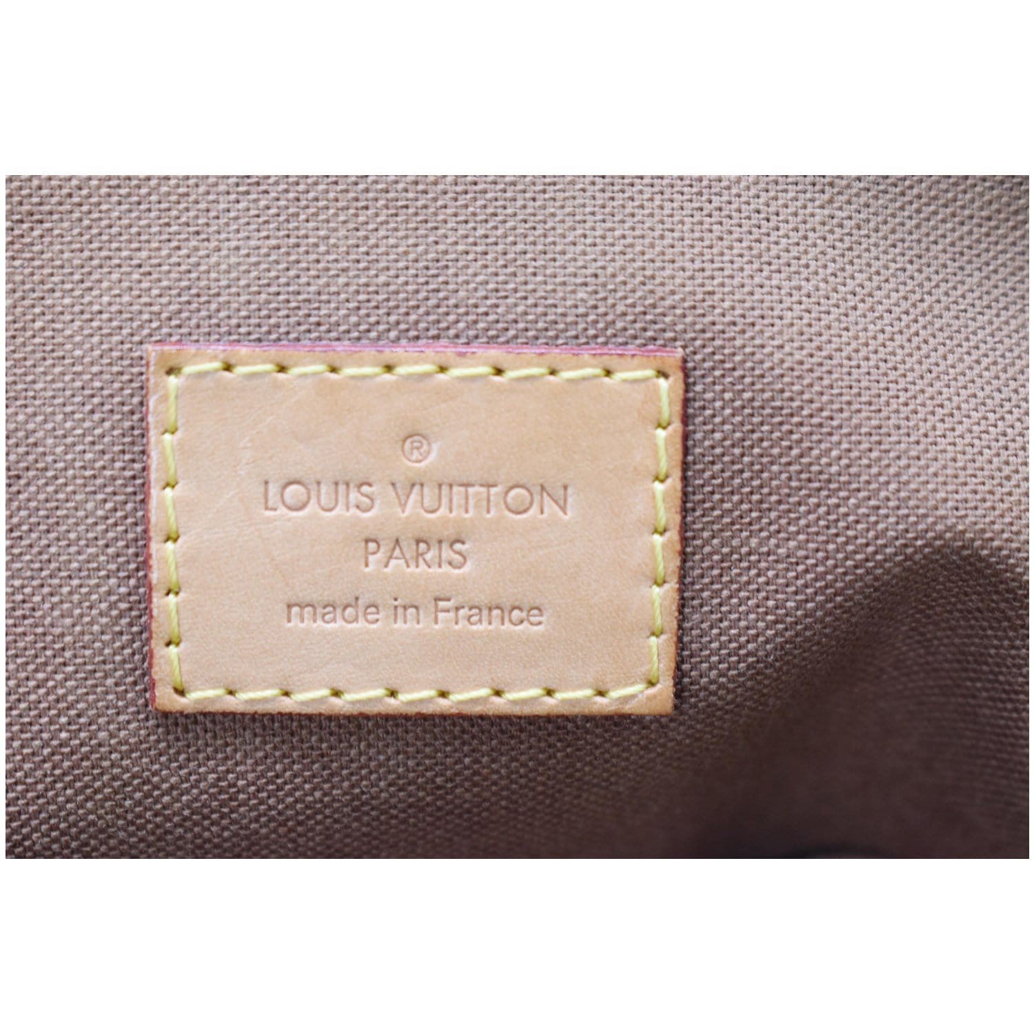 LOUIS VUITTON Tivoli GM Monogram Canvas Shoulder Bag Brown