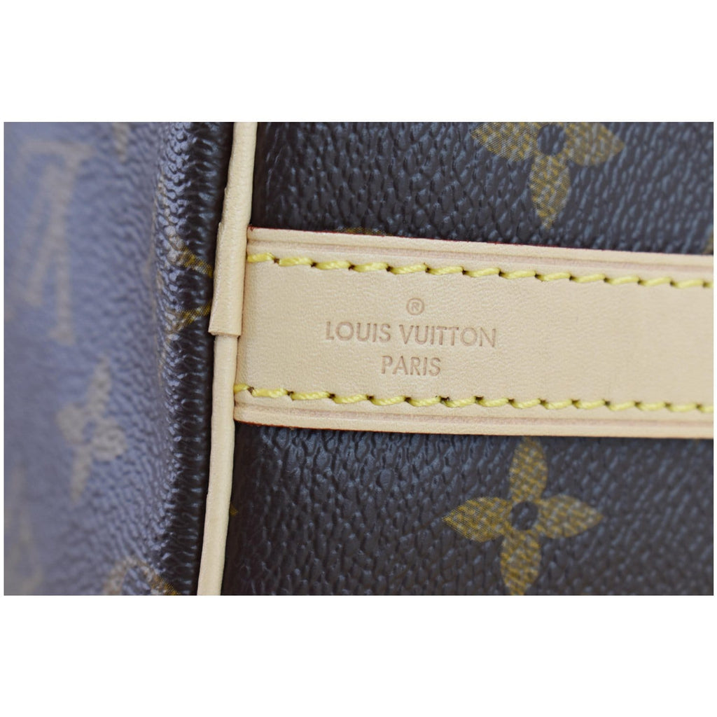 LOUIS VUITTON Speedy 25 Bandouliere Monogram Canvas Shoulder Bag Brown