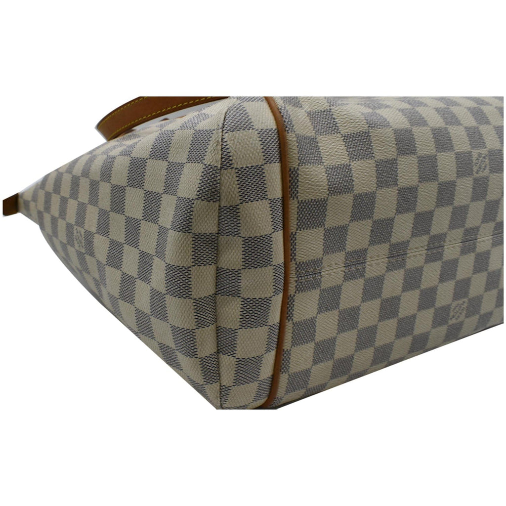 LOUIS VUITTON Totally GM Damier Azur Shoulder Bag White
