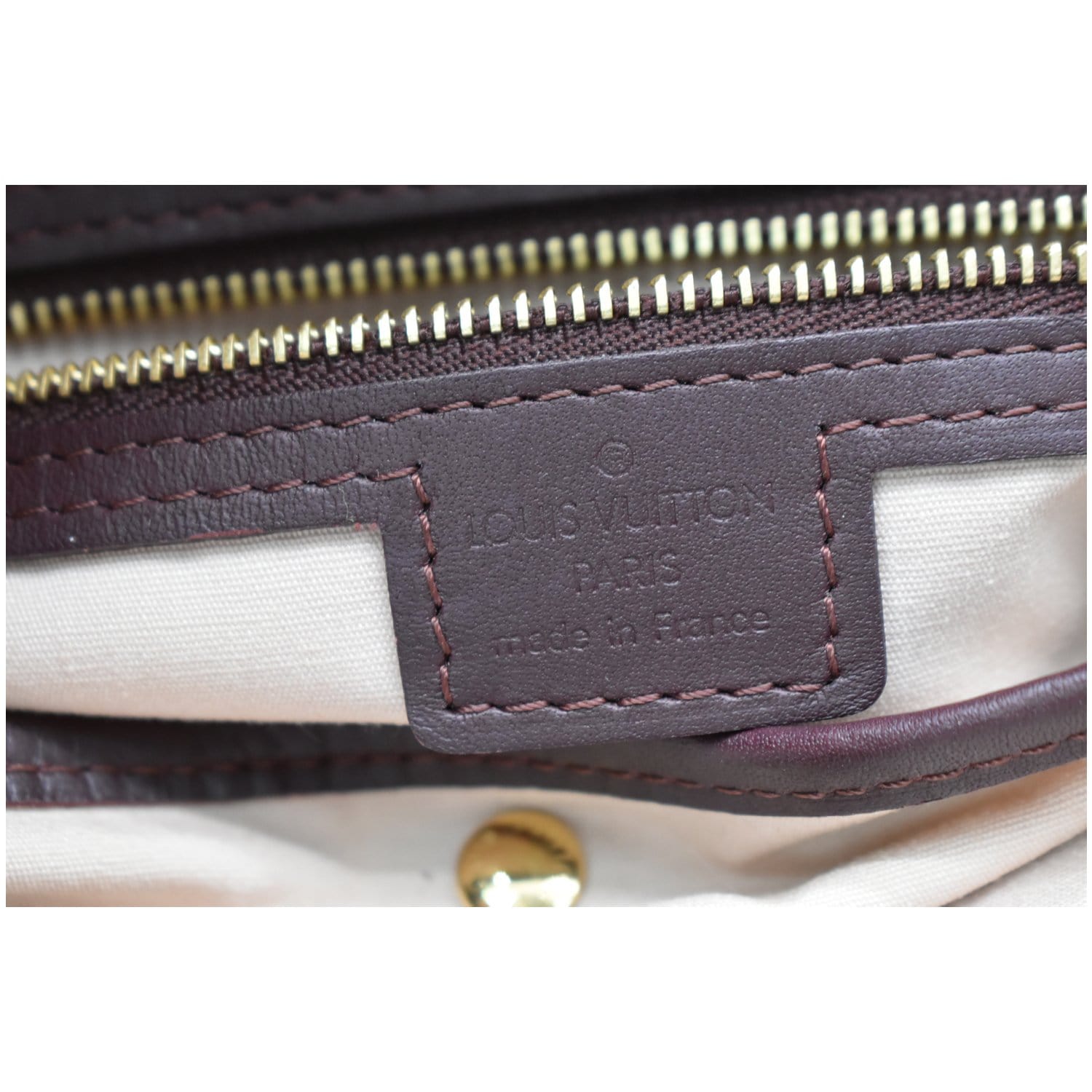 LOUIS VUITTON Mini Lin Lucille GM Monogram Canvas Tote Bag Cherry