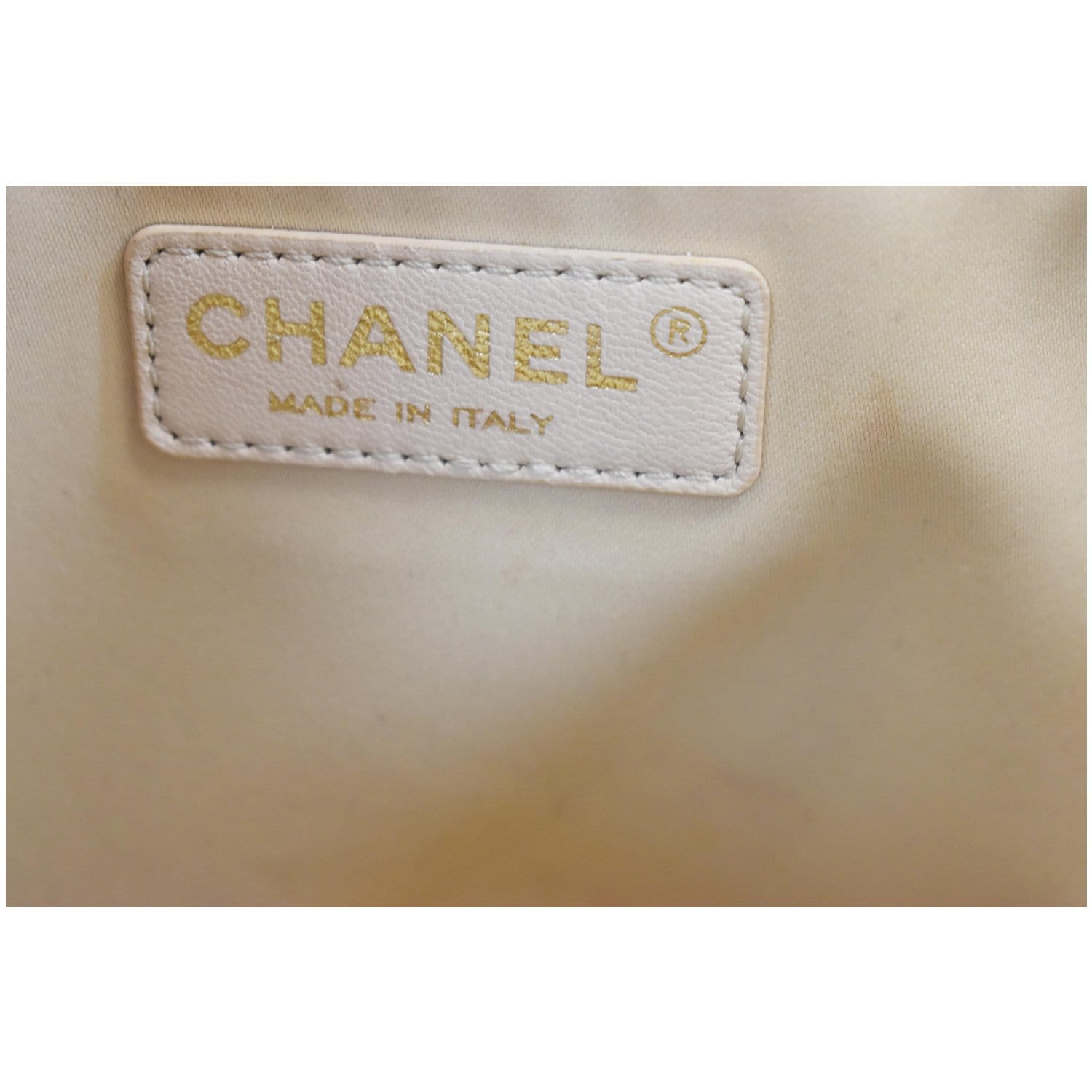 CHANEL Grand Shopping GST Caviar Leather Tote Bag Beige