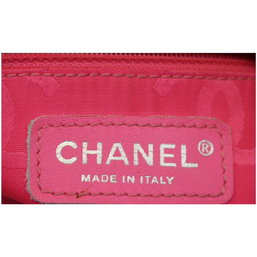 CHANEL Cambon Flat Calfskin Leather Messenger Crossbody Bag Black