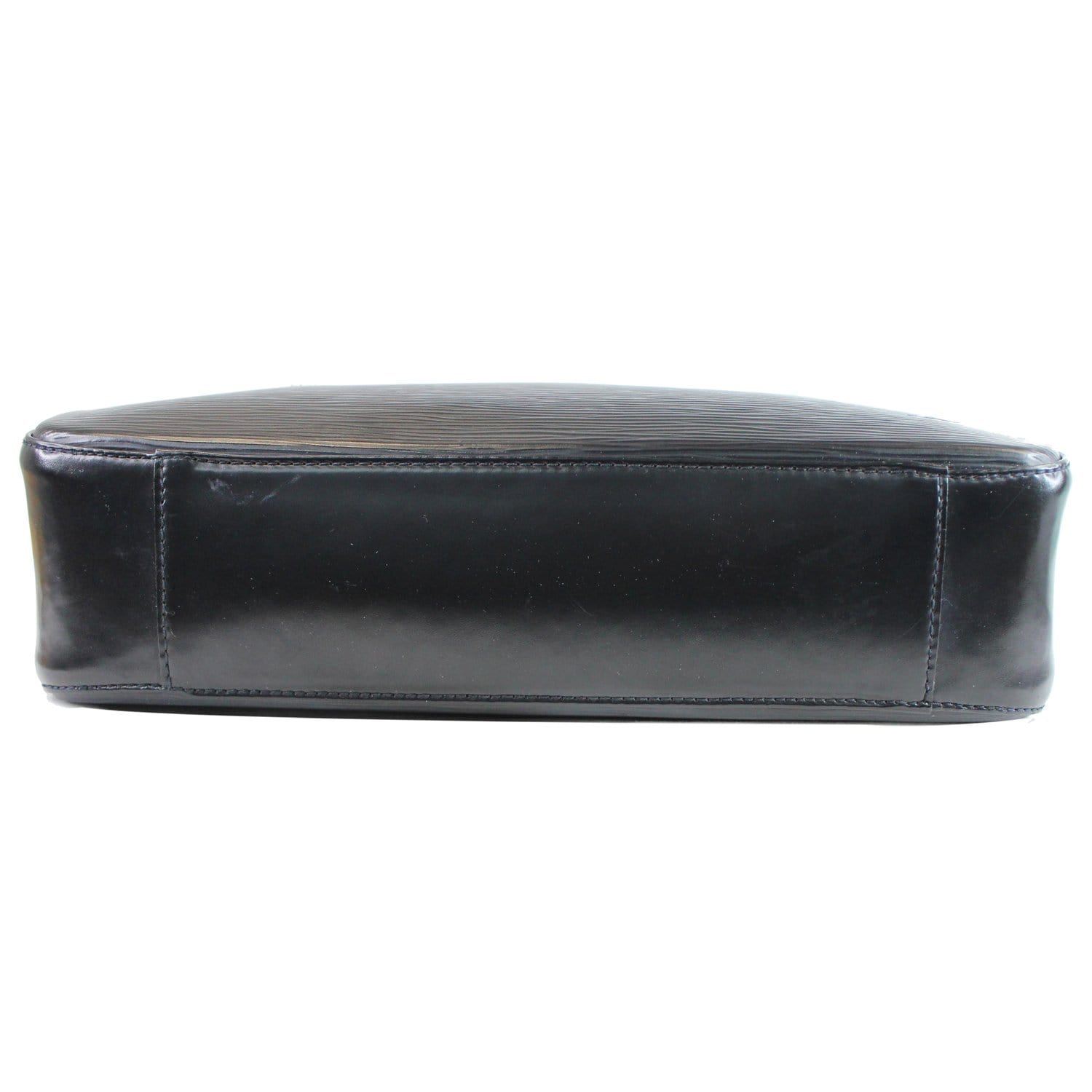 LOUIS VUITTON Voltaire Black Epi Leather Shoulder Bag Black
