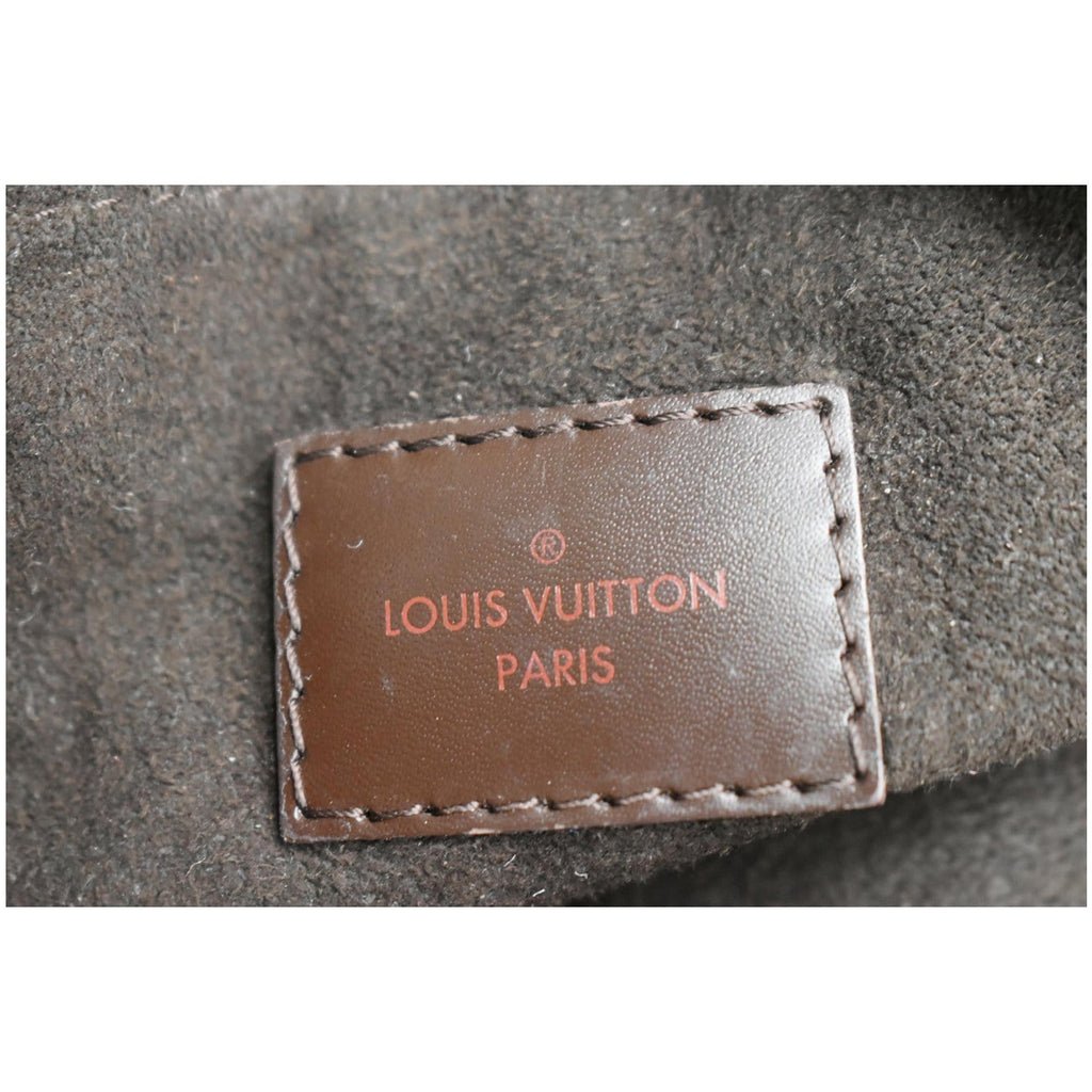 LOUIS VUITTON Portobello PM Damier Ebene Shoulder Bag Brown