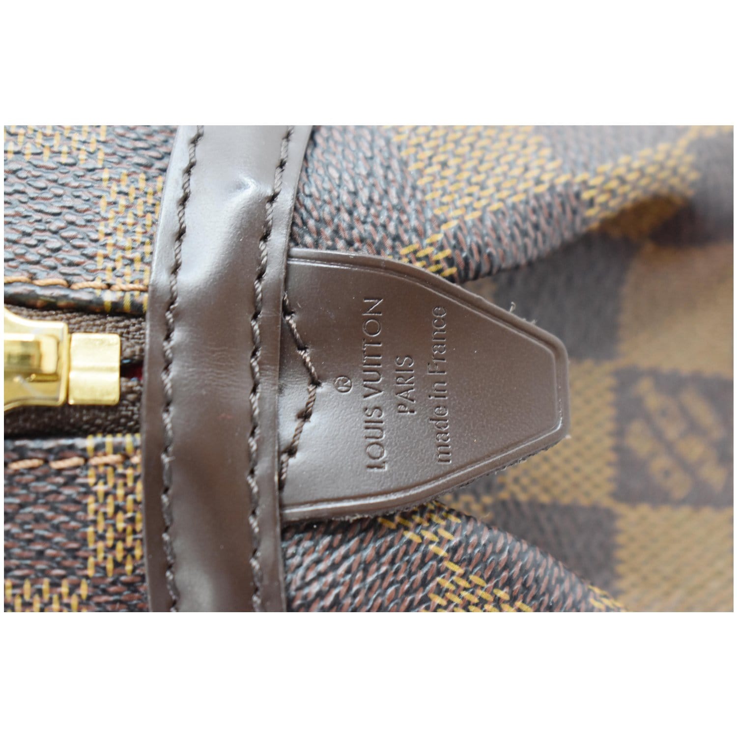 LOUIS VUITTON Rivington PM Damier Ebene Shoulder Bag Brown
