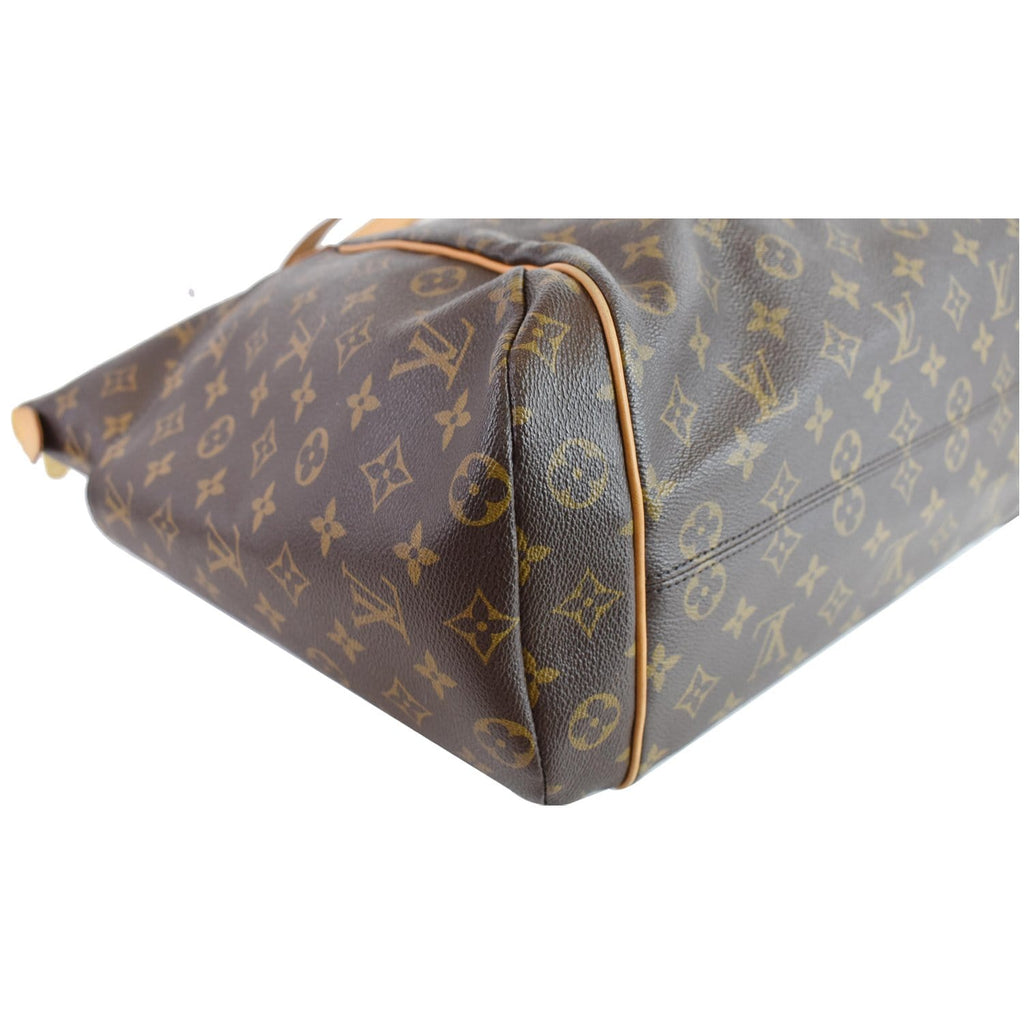 LOUIS VUITTON Totally GM Monogram Canvas Tote Shoulder Bag Brown