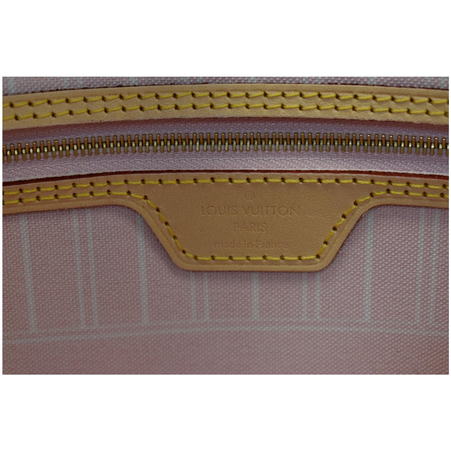 LOUIS VUITTON Neverfull MM Pool Monogram Giant Tote Shoulder Bag Light Pink