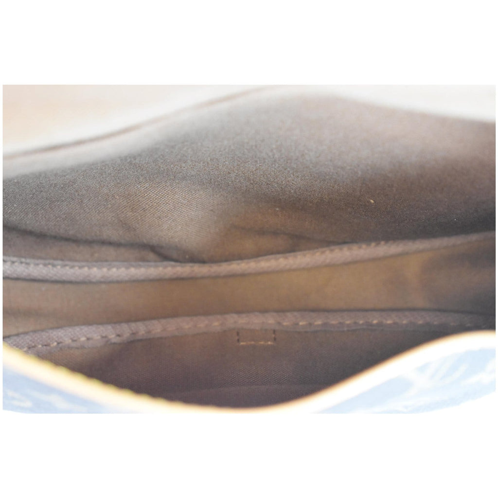 LOUIS VUITTON Saumur 30 Monogram Canvas Shoulder Bag Brown