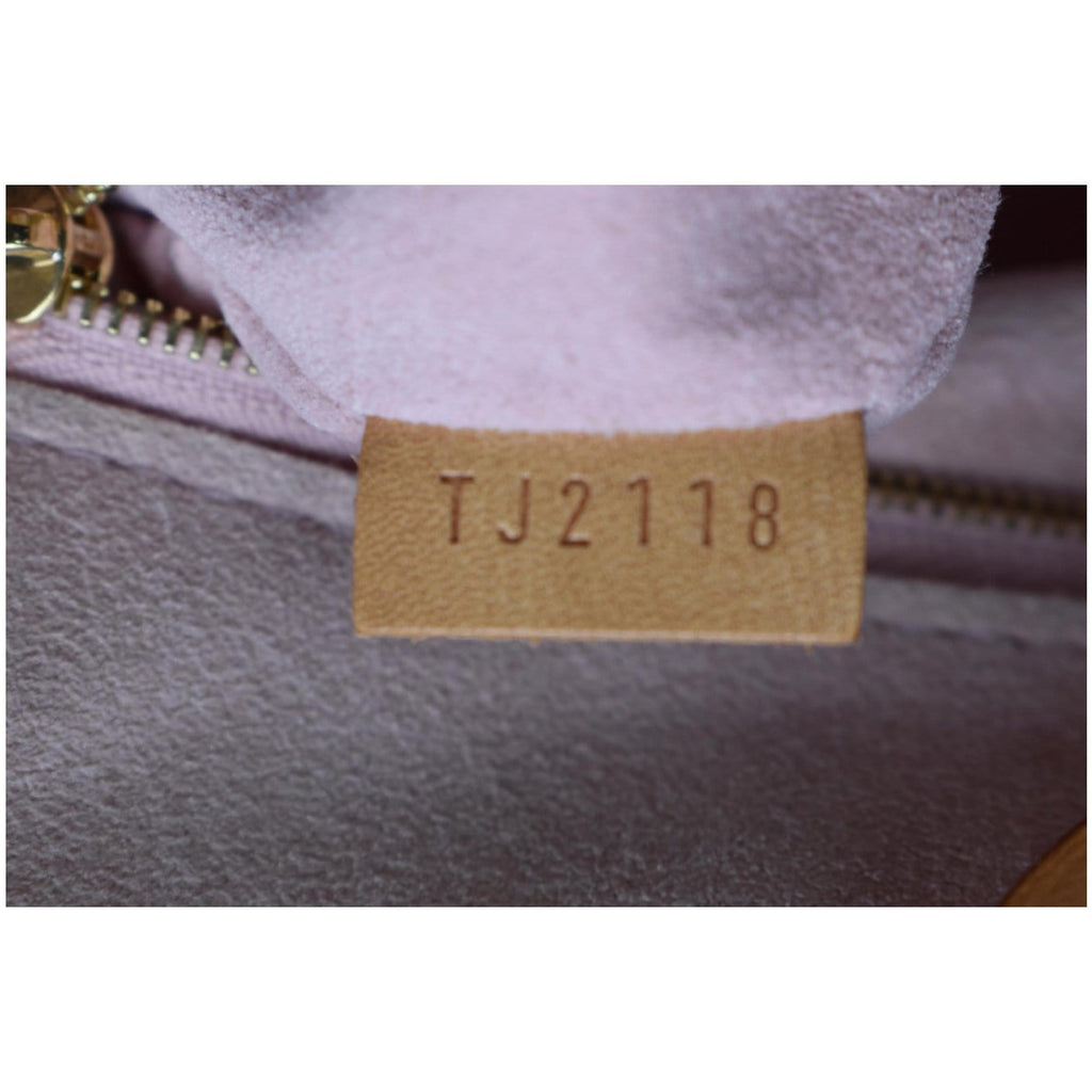 LOUIS VUITTON Propriano Damier Azur Tote Shoulder Bag White