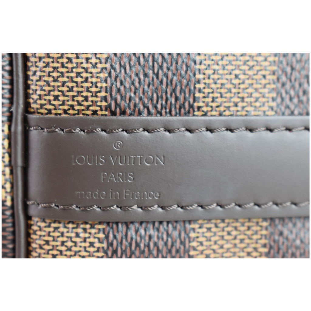 LOUIS VUITTON Speedy 30 Bandouliere Damier Ebene Shoulder Bag Brown