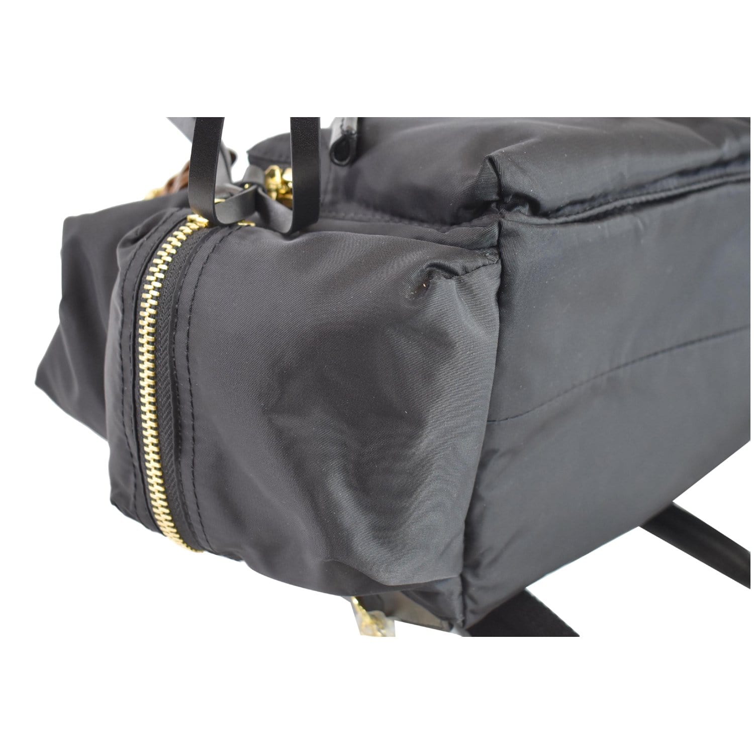 BURBERRY Medium Runway Rucksack Nylon Backpack Black