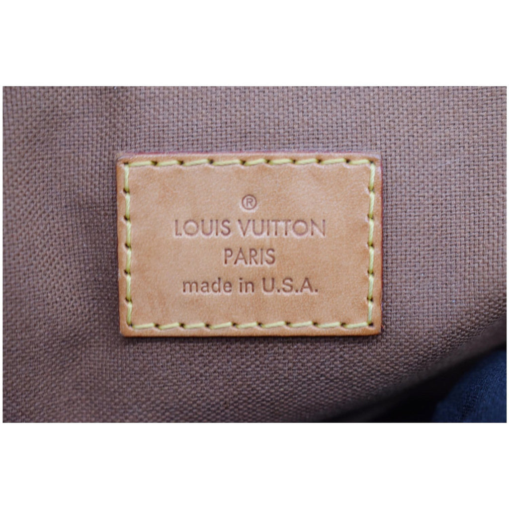 LOUIS VUITTON Tivoli GM Monogram Canvas Shoulder Bag Brown