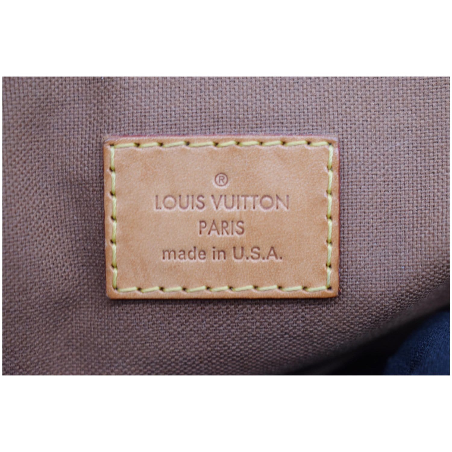 LOUIS VUITTON Tivoli GM Monogram Canvas Shoulder Bag Brown