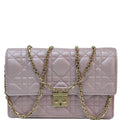 CHRISTIAN DIOR Miss Dior Promenade Wallet on Chain Crossbody Bag Light Pink